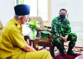 Danlantamal II Padang dan Gubernur Sumbar Tegaskan Kondusivitas Penting bagi Pembangunan Sumbar