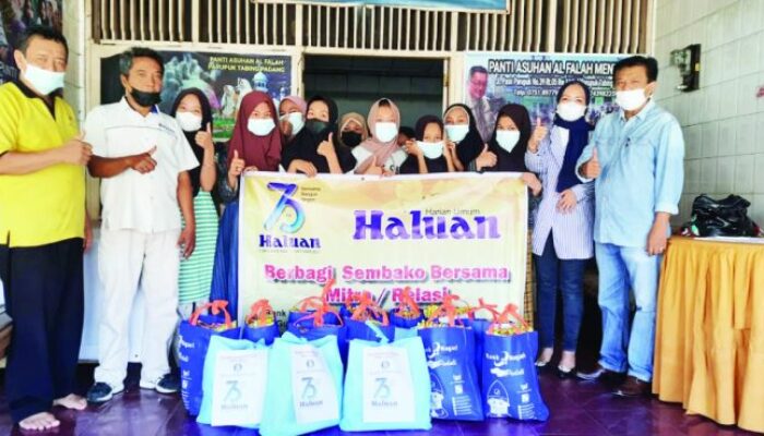 Haluan Berbagi Bersama Mitra, Meringankan Beban Ekonomi Mereka yang Terdampak oleh Pandemi