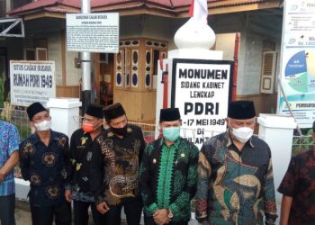 Komitmen Pemprov Sumbar : Tonggak Sejarah PDRI Harus Berdiri Kokoh