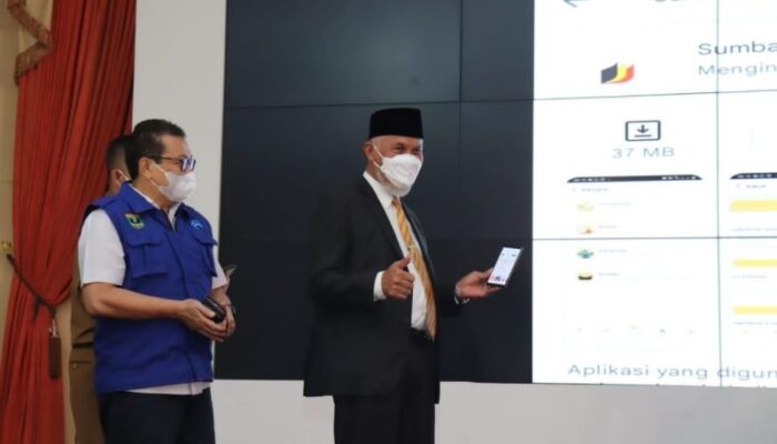 Luncurkan Super Apps Sumbar Madani, Sumbar Bidik Target Provinsi Berbasis IT