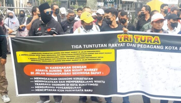 Pembangunan Kanopi Pasa Ateh Bukittinggi Tuai Pro dan Kontra