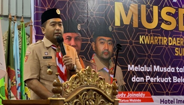 Terpilih Aklamasi, Audy Joinaldy Jabat Ketua Kwarda 03 Sumbar 2022-2027