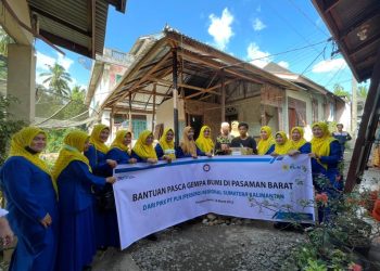 PIKK PLN Regional Sumatera Kalimantan Salurkan Bantuan bagi Korban Gempa Pasaman Barat
