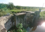 Jembatan di Jorong Muaro Putuih Ambruk