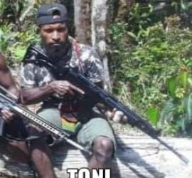 Pimpinan KKB Ndeotadi Toni Tabuni Tewas Ditembak