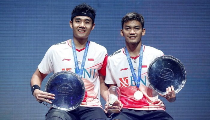 Bagas/Fikri Juarai All England, Komentator BWF Ucapkan Selamat Datang di Pentas Internasional