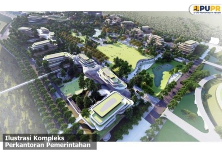 Pemerintah gelar sayembara desain gedung Wapres-tempat ibadah di IKN, dengan hadiah total Rp3,4 miliar. (Foto: dok Kementerian PUPR)
