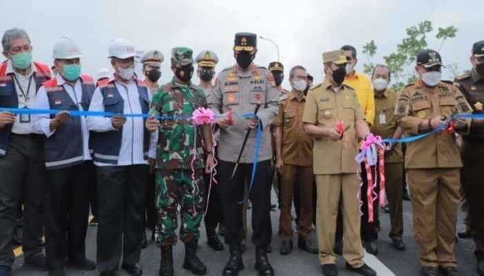 Tol Pekanbaru – Bangkinang Resmi Dibuka, Pemudik Diminta Hati-Hati Berkendara