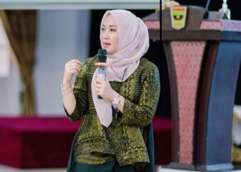 Ketua Badan Promosi Pariwisata Daerah (BPPD) Sumbar, Sari Lenggogeni, S.E., M.M., Pg. Dipl., Ph.D