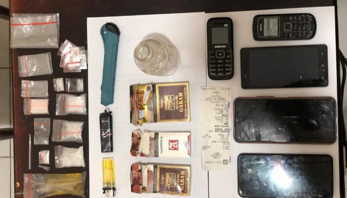 Asyik Pesta Sabu, Empat Residivis Diringkus Polsek Bungus Teluk Kabung