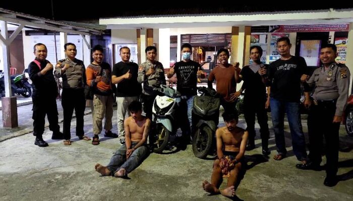 Dua Tahun Buron, Dua Pelaku Begal Diringkus Polsek Padang Utara