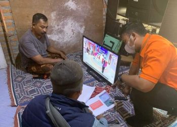 Pos Indonesia Salurkan Bantuan STB TV Digital dari Kemkominfo di Padang Panjang