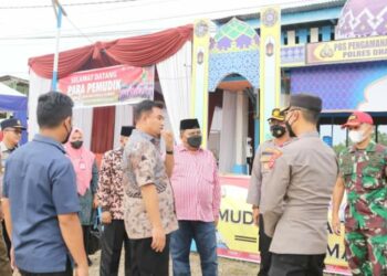 Tinjau Posko Siaga Lebaran, Bupati Dharmasraya Pastikan Pelayanan Kesehatan Buka 24 Jam