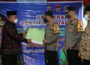 Kapolda Sumbar Hadiri Penyerahan Hibah Tanah Pembangunan Polsek Padang Selatan