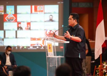 Erick Tohir Minta PLN Kembangkan Bisnis agar Tercipta Lapangan Kerja Baru