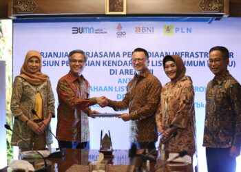 PLN dan BNI Berkolaborasi Perluas Jangkauan SPKLU di Seluruh Daerah