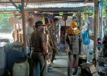 Penertiban Satpol PP Pasaman