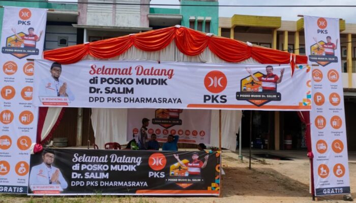 PKS Dharmasraya Dirikan Posko Pelayanan Bagi Pemudik