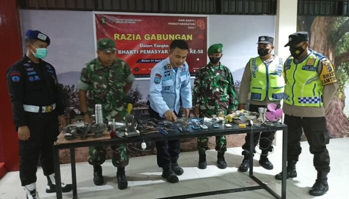 Petugas Rutan Kelas II B Padang Temukan Sajam Saat Gelar Razia