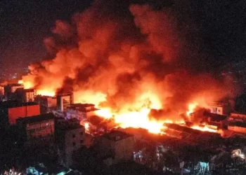 Kebakaran Hebat di Somalia Hanguskan Toko-toko di Pasar