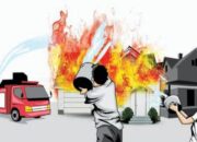 Satu Unit Rumah dan Gudang Gas 3 Kg di Luki Ludes Terbakar