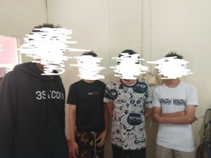 Pelaku penyiraman bensin