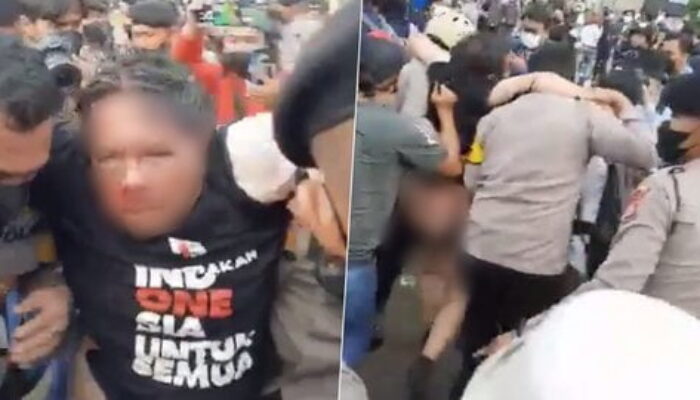 Kronologi Ade Armando Dikeroyok dan Ditelanjangi saat Demonstrasi Massa Kemarin