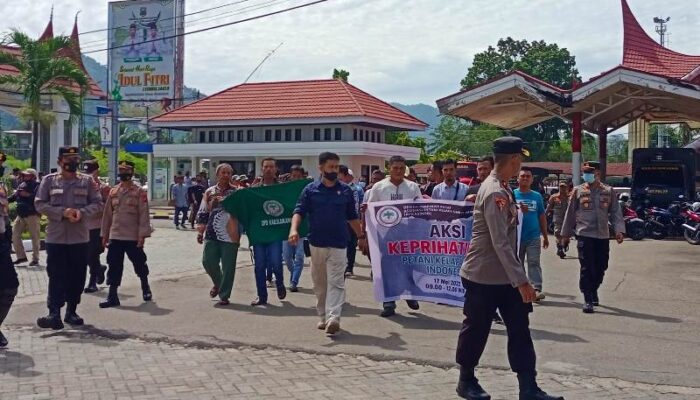 Kawal Aksi Keprihatinan, DPD Apkasindo Sampaikan Terima Kasih Pada Polres Sijunjung
