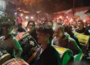 Semarak Sambut Idul Fitri di Padang Panjang, Anak Nagari Gunuang Gelar Pawai Takbiran