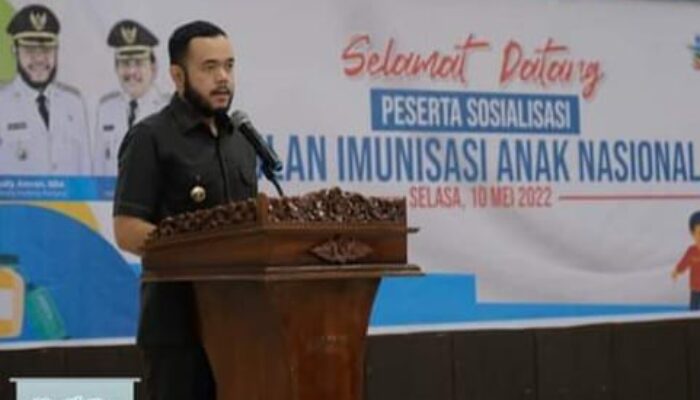Walikota Fadly Amran Libatkan Kepala Sekolah Sukseskan Imunisasi Campak dan MR