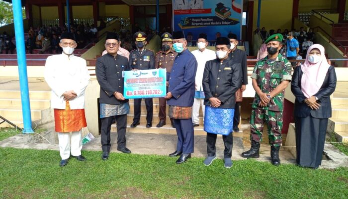 Pemkab Pesisir Selatan Terima Bagian Laba Bank Nagari Rp9,7 Miliar