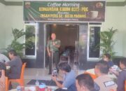 Perkuat Sinergi, Kodim 0312/Padang Gelar Cofee Morning Bersama Insan Pers