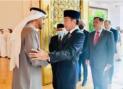 Singgah di Abu Dhabi, Presiden Jokowi Sampaikan Dukacita atas Wafatnya Sheikh Khalifa