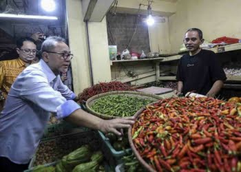 Hari Pertama Kerja, Mendag Zulkifli Hasan Kaget Harga Cabai Rp100 Ribu Per Kilogram