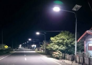 Jadi Percontohan, PJU Dharmasraya Dilaksanakan Kerjasama Pemerintah dengan  Badan Usaha