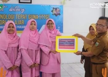 Hebat! Ciptakan Jemuran Otomatis, Santri Diniyyah Puteri Padang Panjang Juara I Lomba TTG