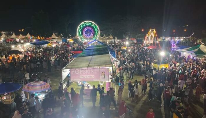 Liburan di Padang Panjang, Ada Pasar Malam Gembira Ria Solo di Lapangan Anas Karim