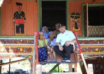 Bupati Dharmasraya Bangun Balerong Adat dan Merevitalisasi Rumah Gadang