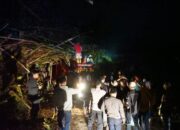 Dihantam Puting Beliung Disertai Hujan Lebat, Jalan Provinsi Batusangkar – Sijunjung Sempat Putus