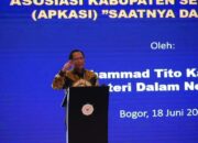 Ini 3 Hal Penting Pesan Mendagri di Rakernas Apkasi XIV Bogor