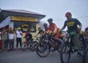 Semarak HUT Bhayangkara ke-76, Polres Sawahlunto Gelar Fun Bike