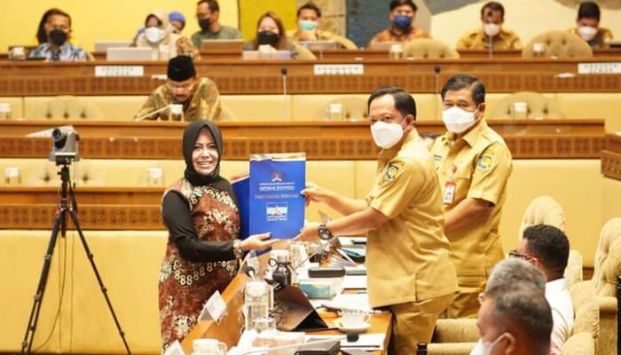 Anggota DPR RI Reska Oktoberia Perjuangkan Nagari Persiapan Pasaman Barat di Kemendagri