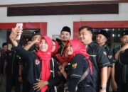 Bupati Sutan Riska Ngumpul Bareng Ribuan Pedagang Bakso se-Sumatera Barat di Dharmasraya