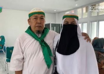 Berjualan Tahu Tempe Antarkan Pasutri Amril dan Nurmanetti Berangkat Haji