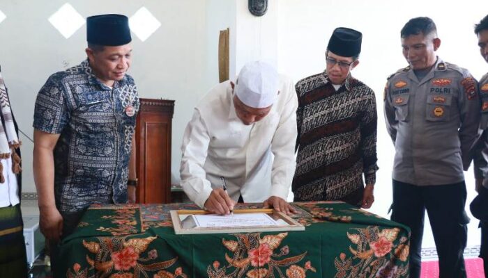 Dukung Progam Unggulan Pemerintah, Gubernur Mahyeldi Resmikan Masjid Al Ikhlas