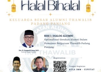 IKA Jabodetabek Gelar Halal Bi Halal dan Dialog Yayasan Thawalib Padang Panjang