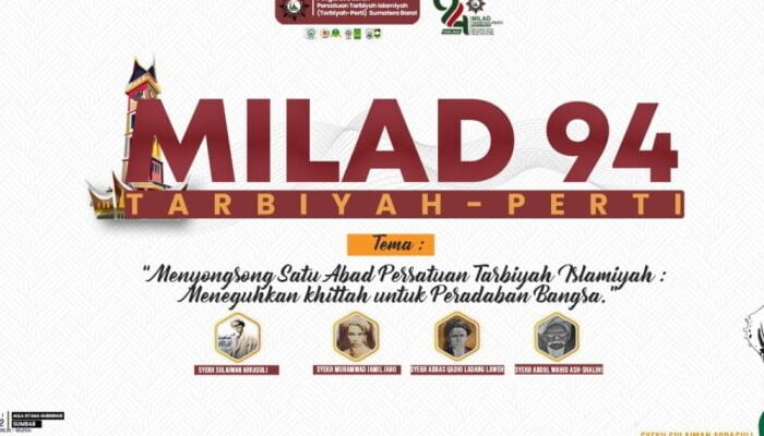 Besok Tarbiyah-Perti Akan Peringati Milad ke-94