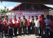 PMI se-DKI Jakarta Bersama Wabup Pasaman Serahkan 40 Unit Huntara dan Renovasi Masjid di Nagari Malampah