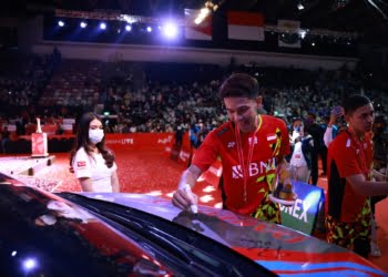 Turnamen Bulutangkis Indonesia Masters 2022 Sukses, Daihatsu Apresiasi Suporter Indonesia