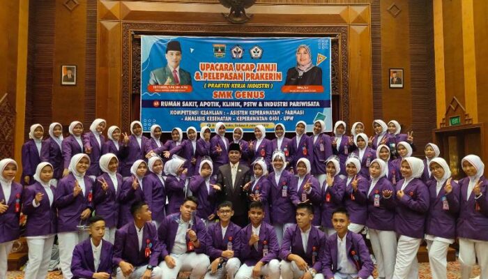 Hari Ini SMK Kesehatan Genus Wisuda Ratusan Siswa dan Tandatangani Kerja Sama dengan Jepang